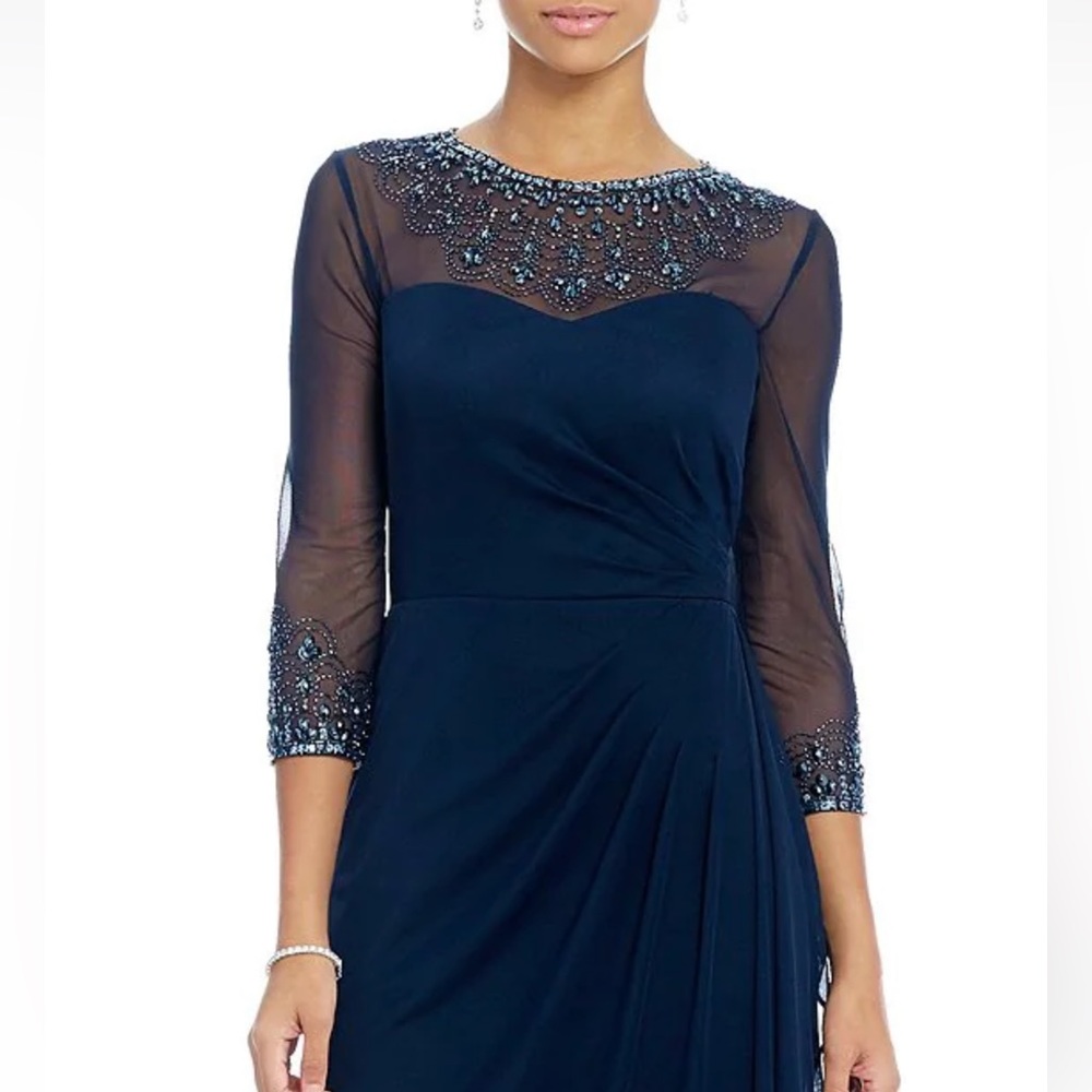 Alex Evenings - Beaded Illusion “Mother of the Bride” Gown